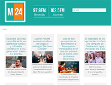 Tablet Screenshot of m24.com.uy